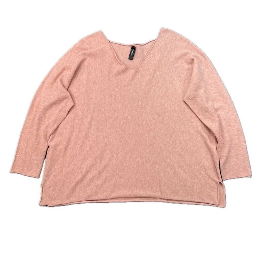 ITALIAN DESIGNER RHINESTONE ANGEL WINGS SWEATER